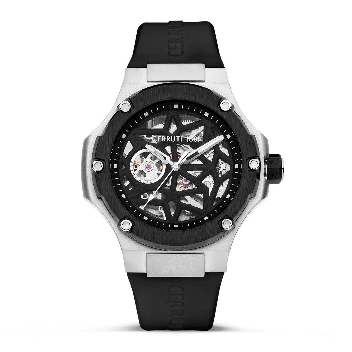 Cerruti 1881 Lucardo Men's Automatic Skeleton Watch