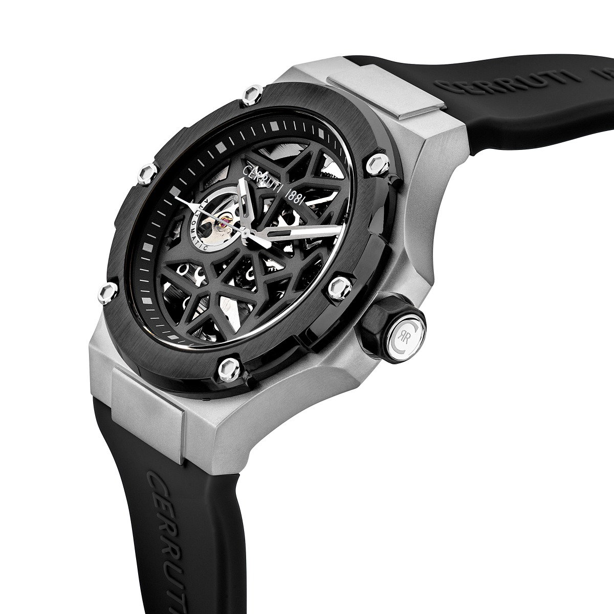 Cerruti 1881 Lucardo Men's Automatic Skeleton Watch