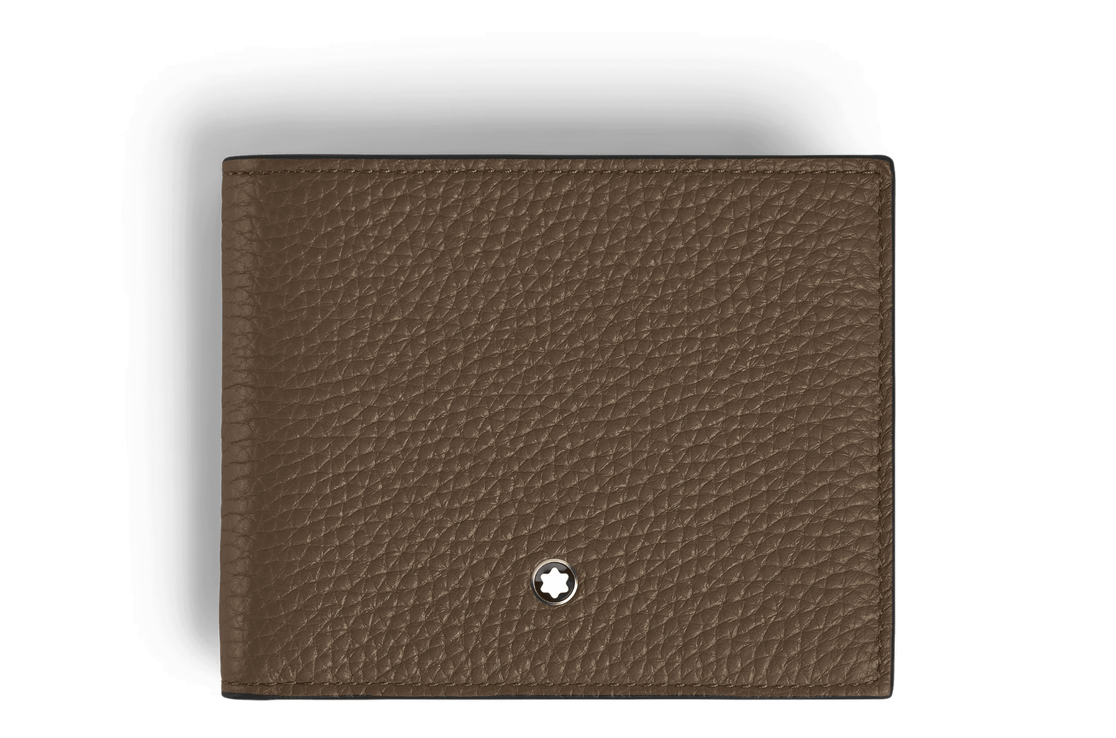 Montblanc Grain Wallet 6cc Brown Leather
