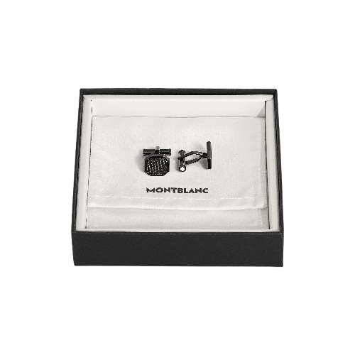 Montblanc StarWalker Extreme Black Stainless Steel Cufflinks