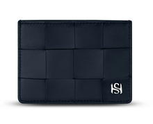 Saint Honore men card holder 4cc with blue leather