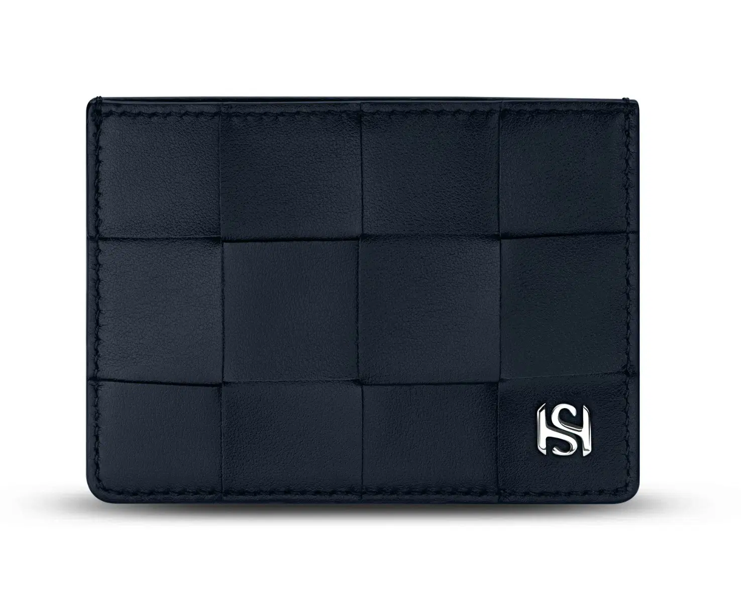 Saint Honore men card holder 4cc with blue leather