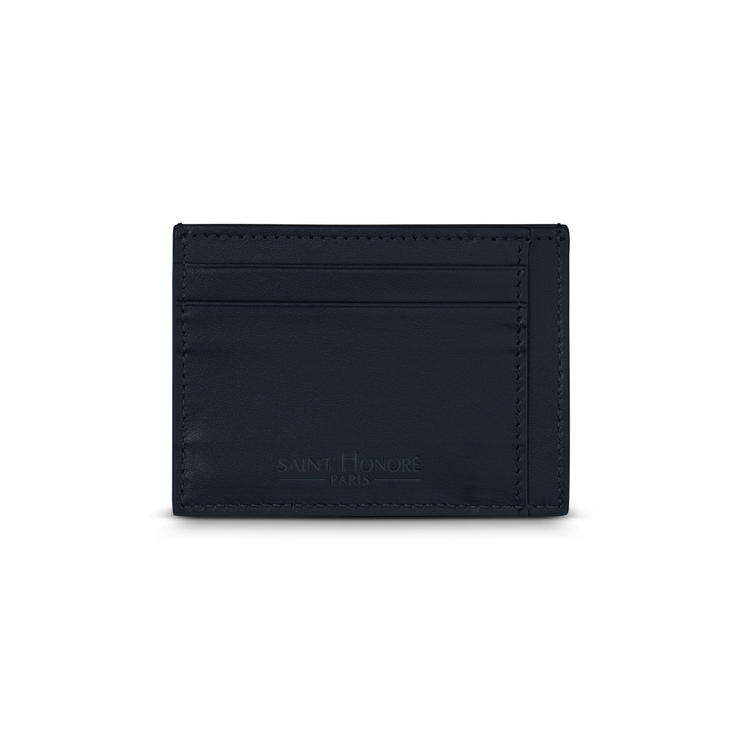 Saint Honore men card holder 4cc with blue leather