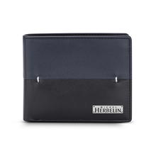 محفظه من ميشيل هيربلين للرجال اسود وكحلى 6 بطاقات 