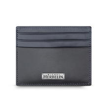 محفظه كروت من ميشيل هيربلين للرجال اسود وكحلى 