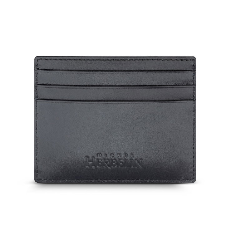 Michel Herbelin Credit Card Case Navy Black