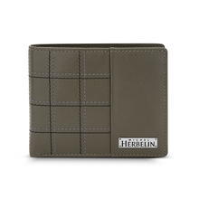 محفظه من ميشيل هيربلين للرجال لون زيتى 8 بطاقات 