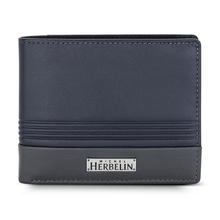 محفظه من ميشيل هيربلين للرجال لون كحلى 8 بطاقات 