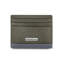 محفظه كروت من ميشيل هيربلين للرجال لون زيتى 