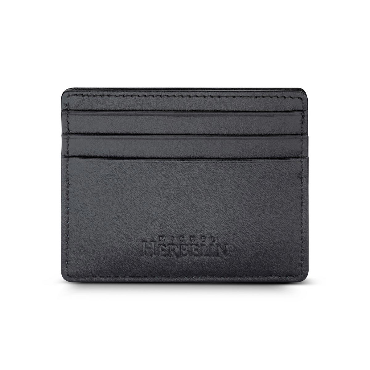 Michel Herbelin Credit Card Case Black