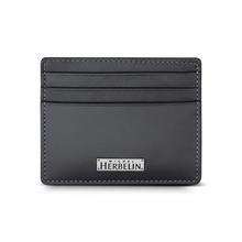 محفظه كروت من ميشيل هيربلين للرجال جلد اسود 