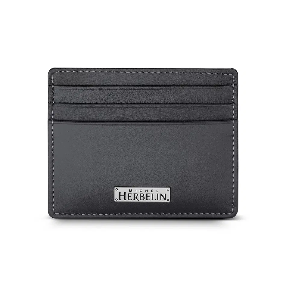 Michel Herbelin Credit Card Case Black