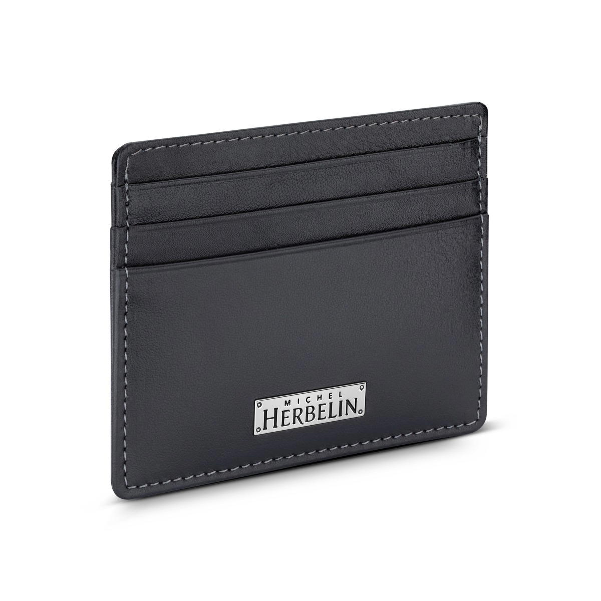 Michel Herbelin Credit Card Case Black