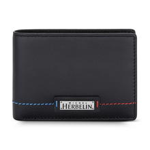 محفظه من ميشيل هيربلين للرجال اسود من 4 بطاقات 