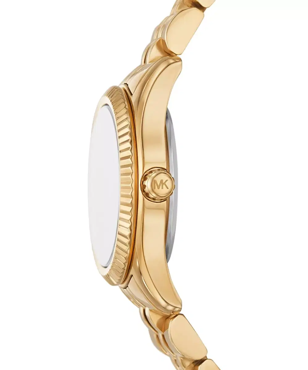 Michael Kors Lexington Ladies Gold Tone Watch Green Dial