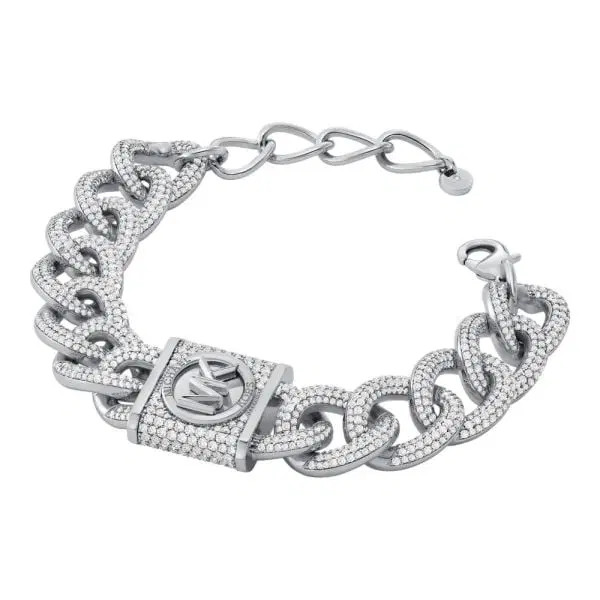 Michael Kors Women’s Bracelet with Platinum Plating