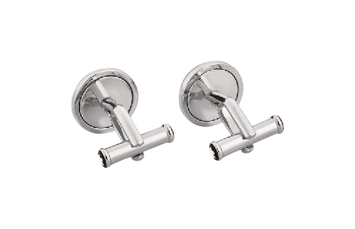 Montblanc Moonphase Cufflinks in Stainless Steel