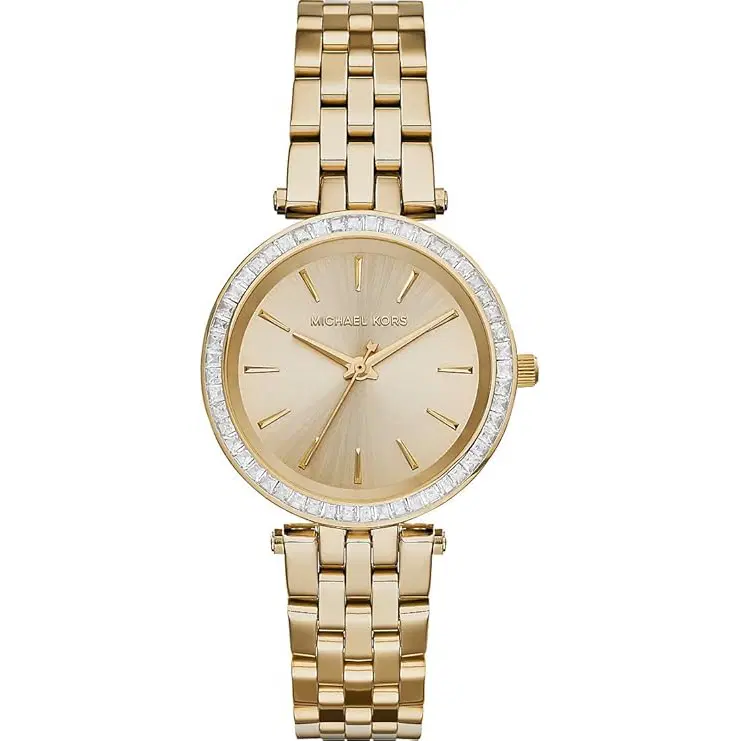 Michael Kors Women's Gold-Tone watch with Crystal