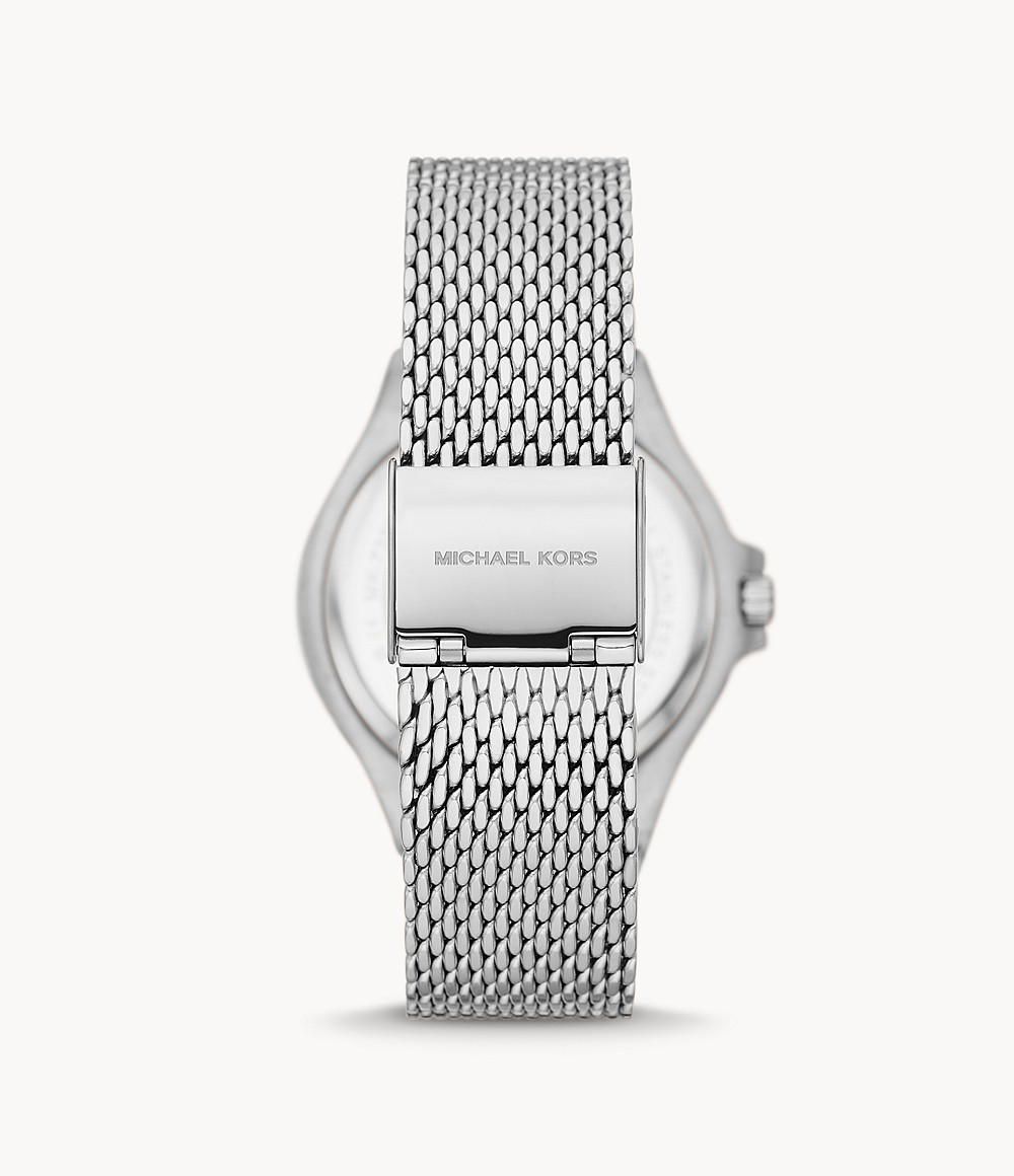 Michael Kors Lennox Three-Hand - Steel Mesh Watch