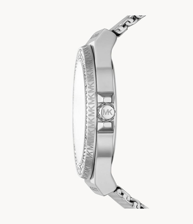 Michael Kors Lennox Three-Hand - Steel Mesh Watch