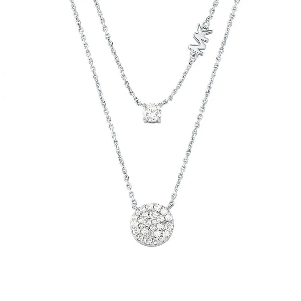 Michael Kors premium 925 Sterling Silver Ladies Necklace