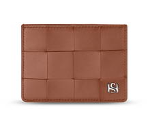 Saint Honore men card holder 4cc with brown leather