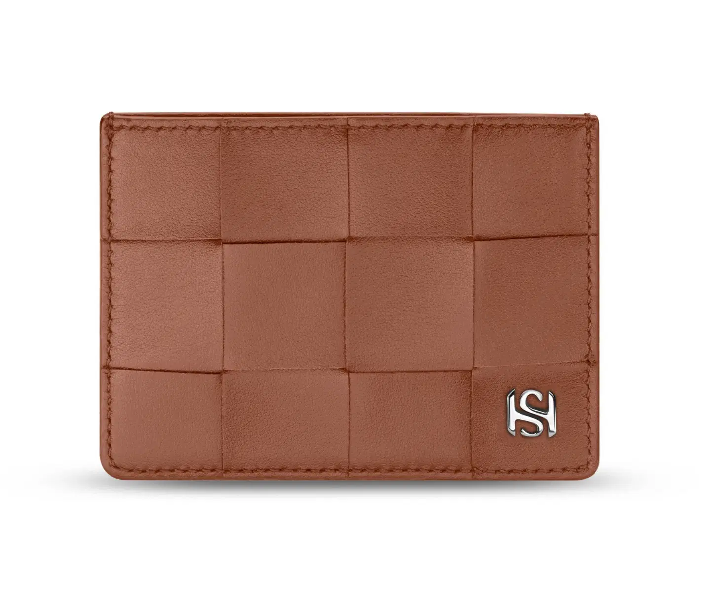 Saint Honore men card holder 4cc with brown leather