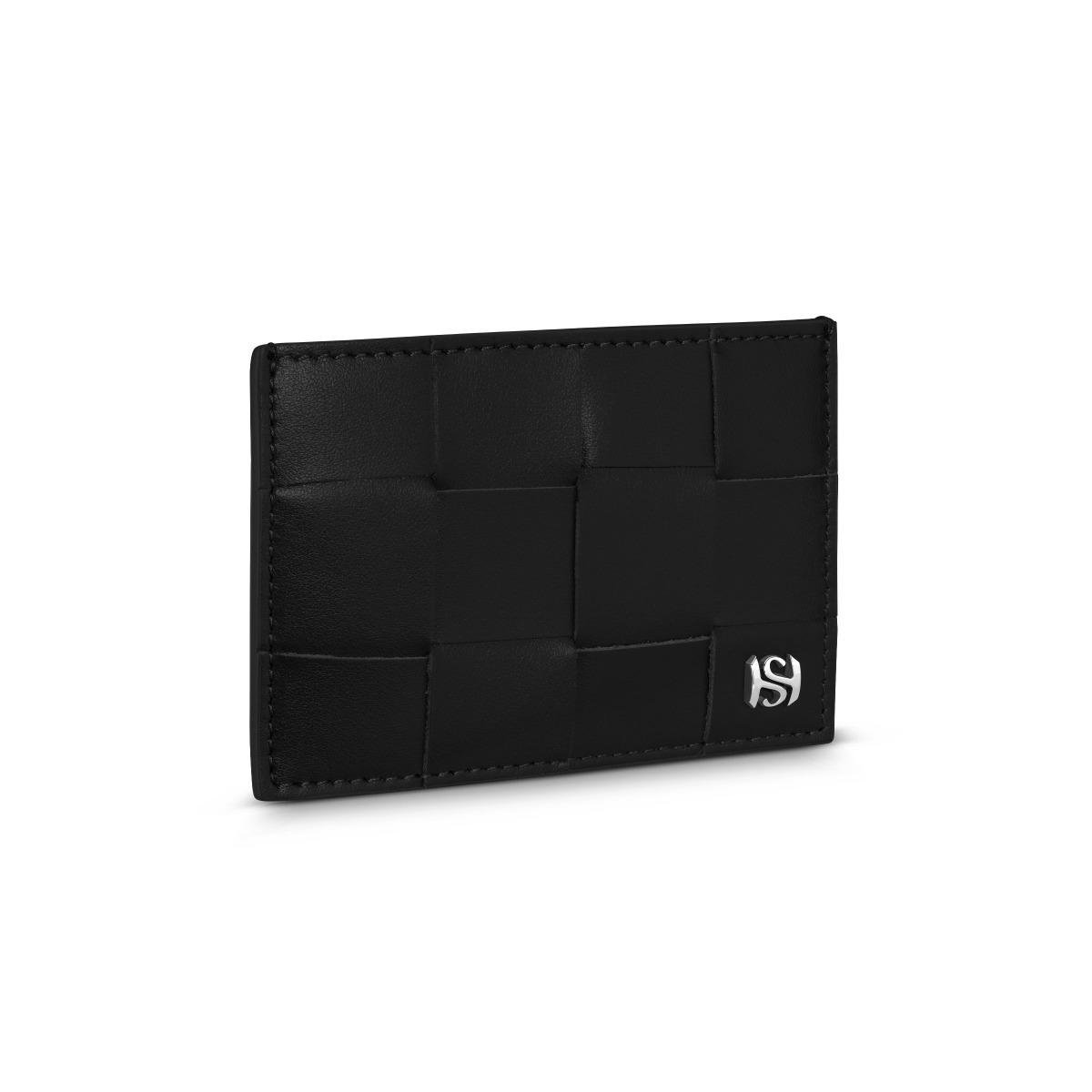 Saint Honore men card holder 4cc with black leather