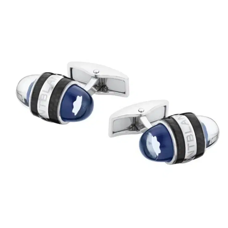 Montblanc Starwalker Cufflink Steel And Lacquer 