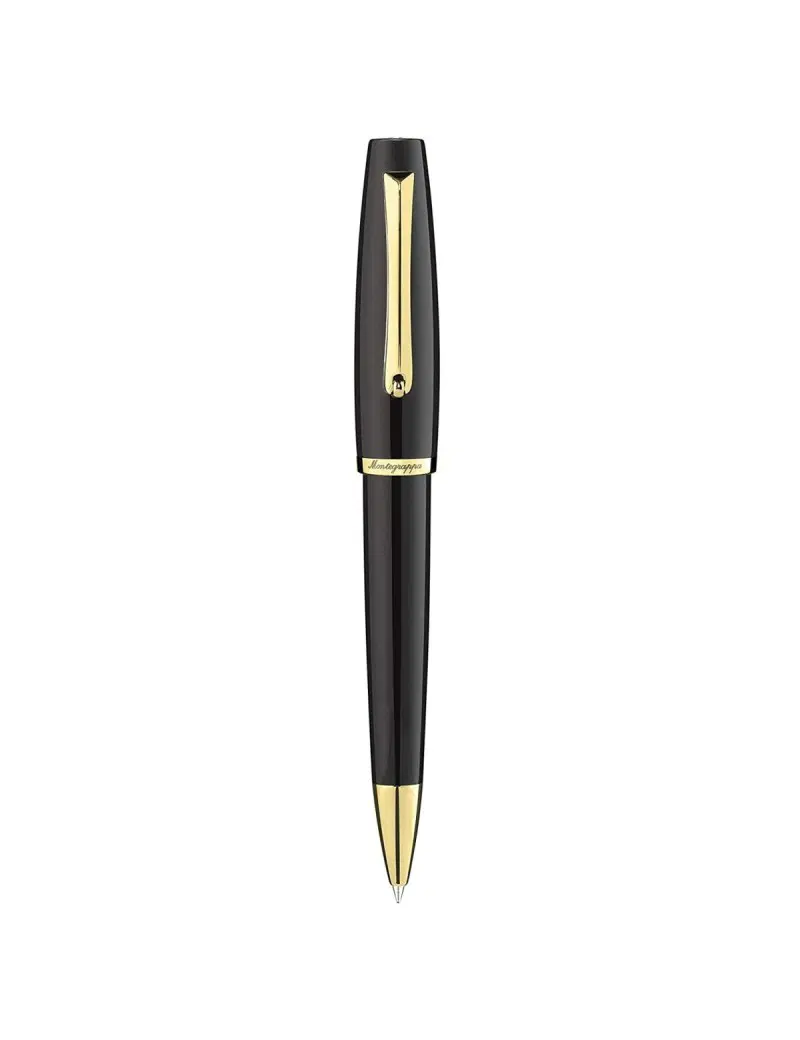 Montegrappa Manager Rotation Ballpoint Pen Black , Gold 