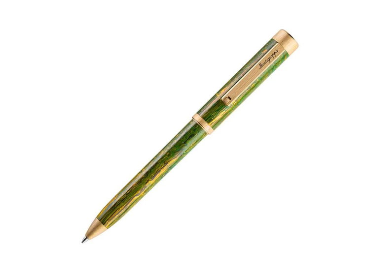 Montegrappa Zero Zodiac Gemini Ballpoint pen, Green, Gold