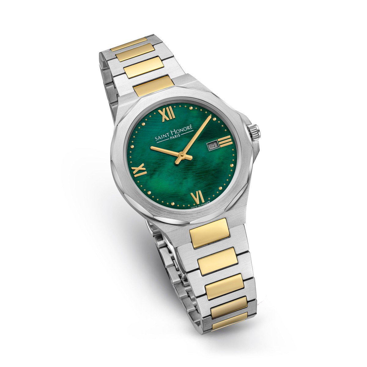 Saint Honore Women's Watch with Emerald Green Dial