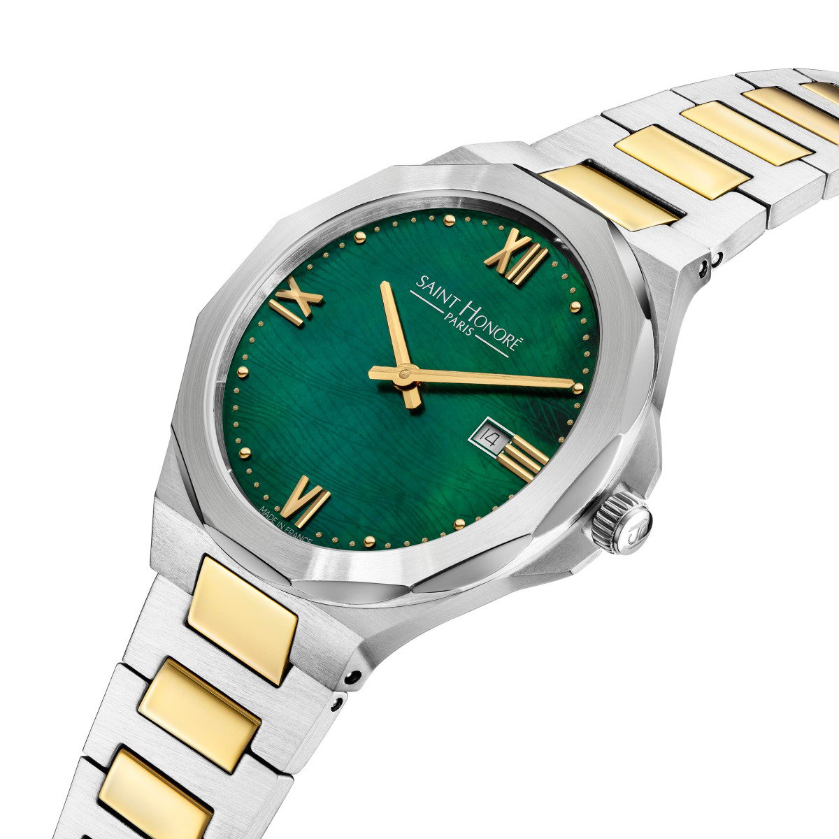 Saint Honore Women's Watch with Emerald Green Dial