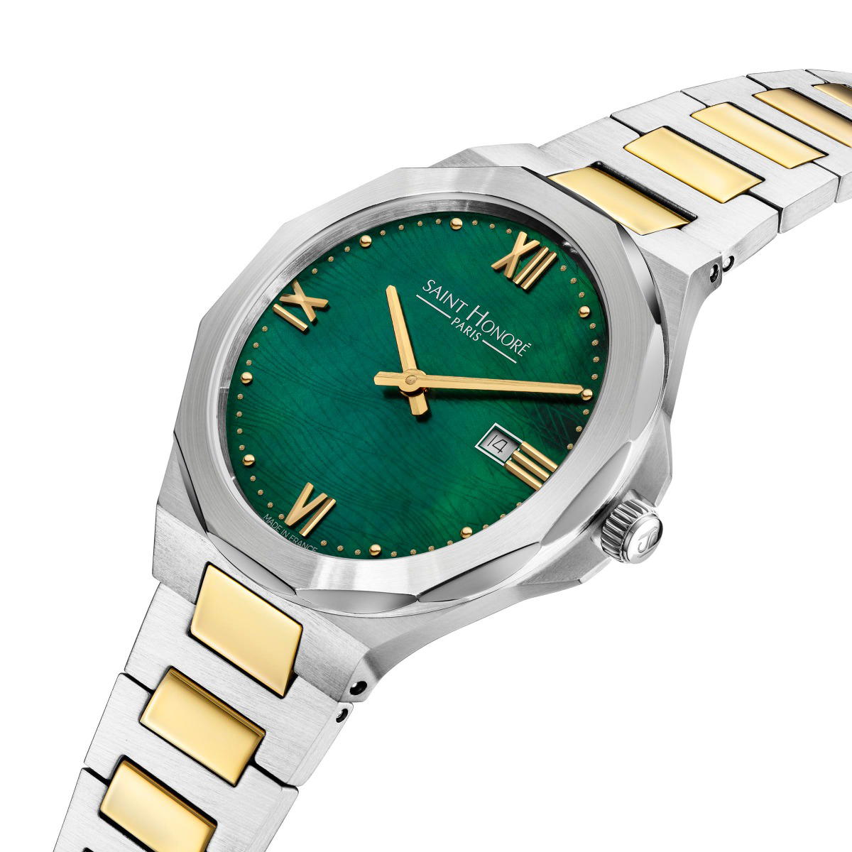 Saint Honore Women's Watch with Emerald Green Dial