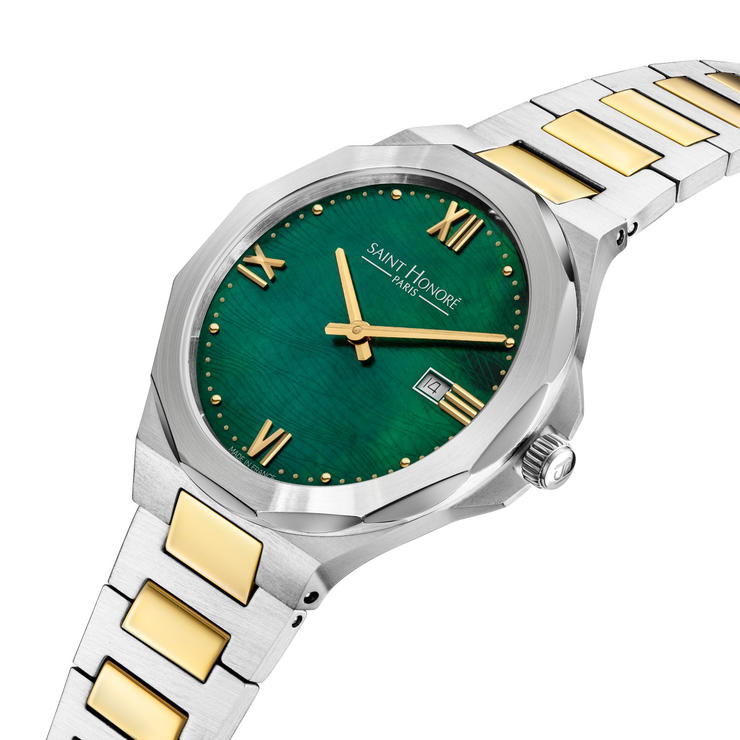 Saint Honore Women's Watch with Emerald Green Dial