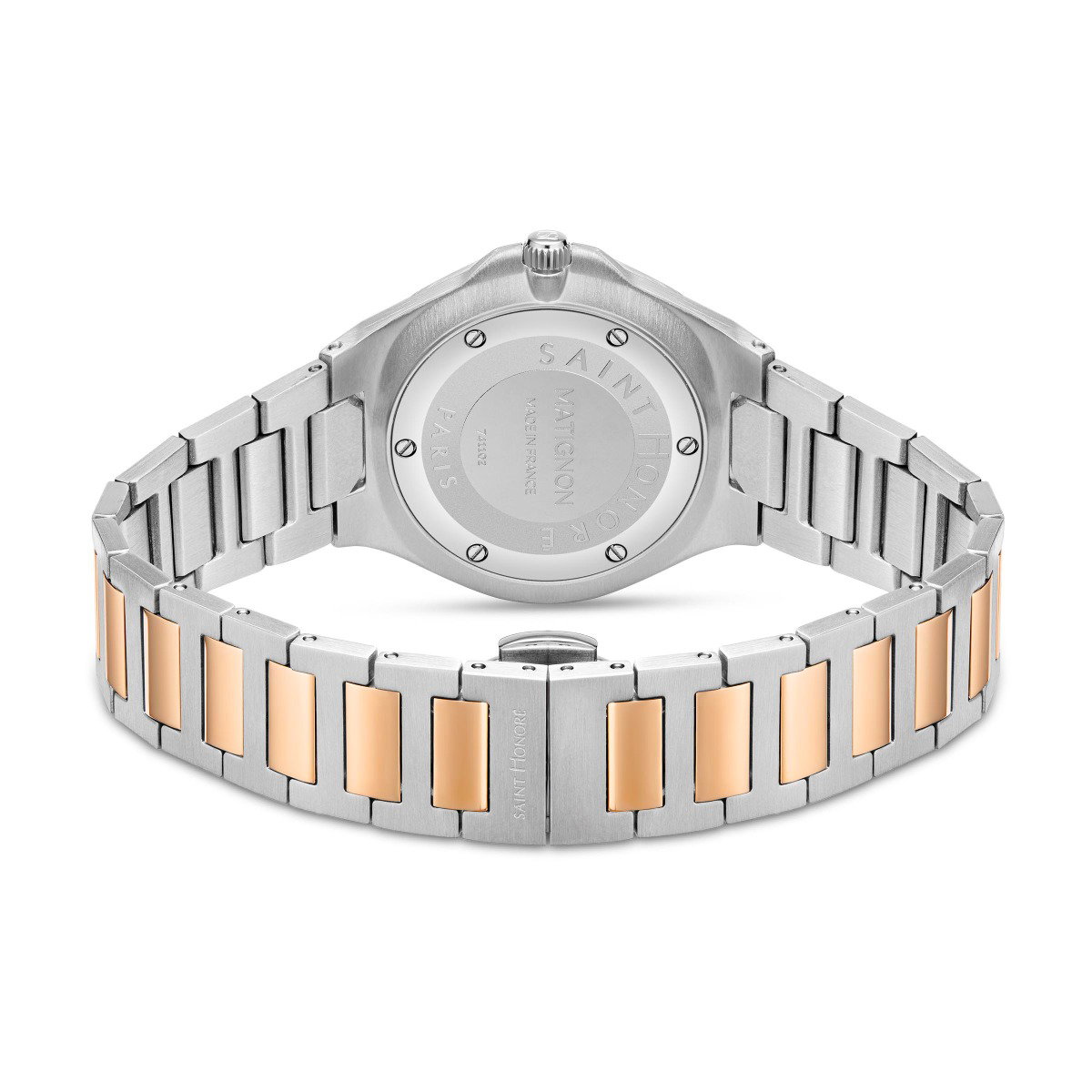 Saint Honore Women's Watch - Two-Tone With Blue Dial 