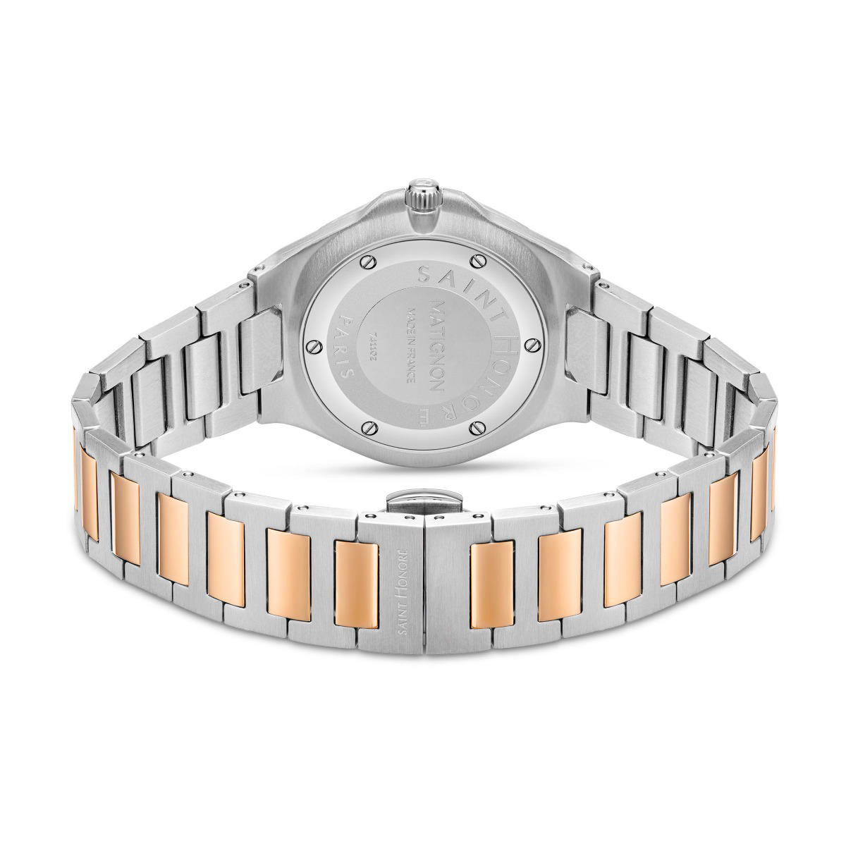 Saint Honore Women's Watch - Two-Tone With Blue Dial 