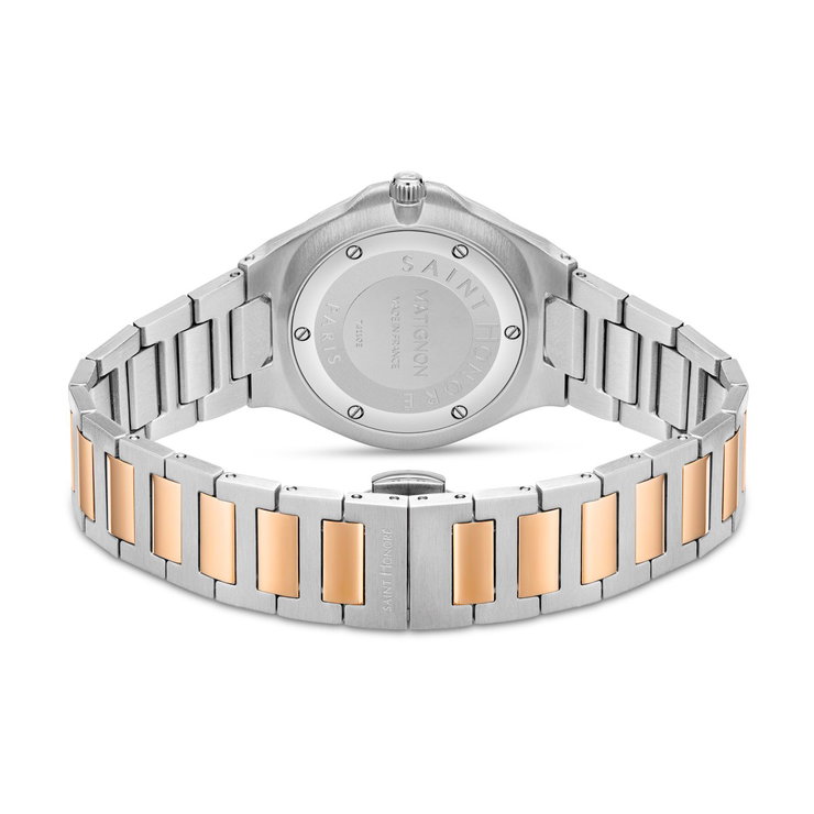 Saint Honore Women's Watch - Two-Tone With Blue Dial