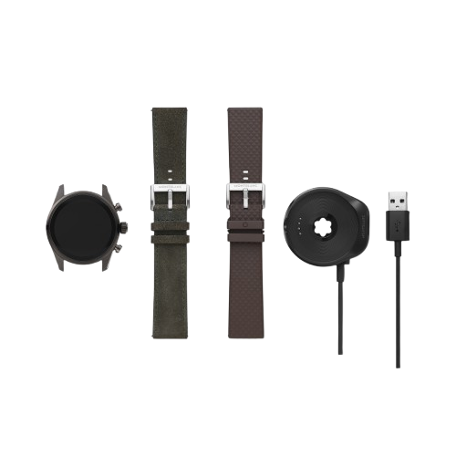 Montblanc Summit 3 Smart watch - Bicolor Titanium Olive 