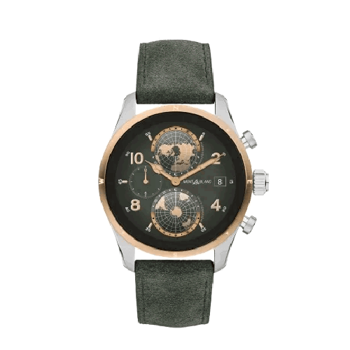 Montblanc Summit 3 Smart watch - Bicolor Titanium Olive 