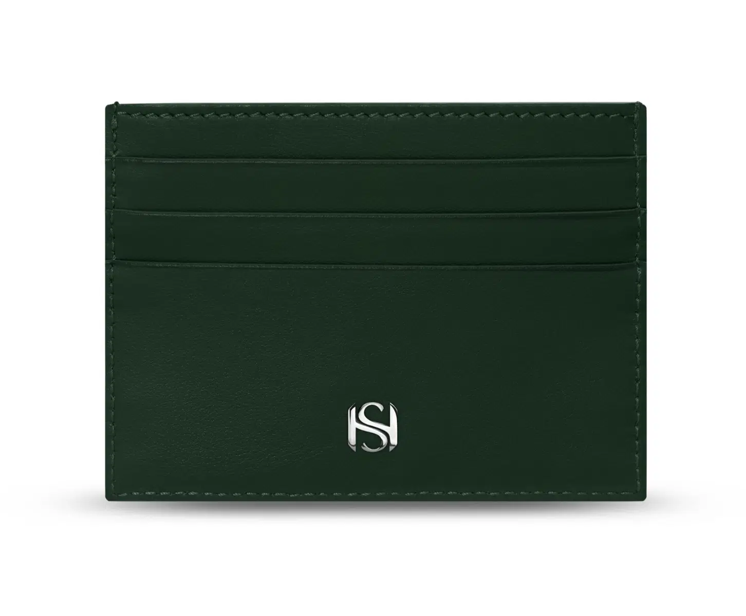 Saint Honore men card holder 6cc with green leather
