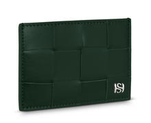 Saint Honore men card holder 4cc with green leather