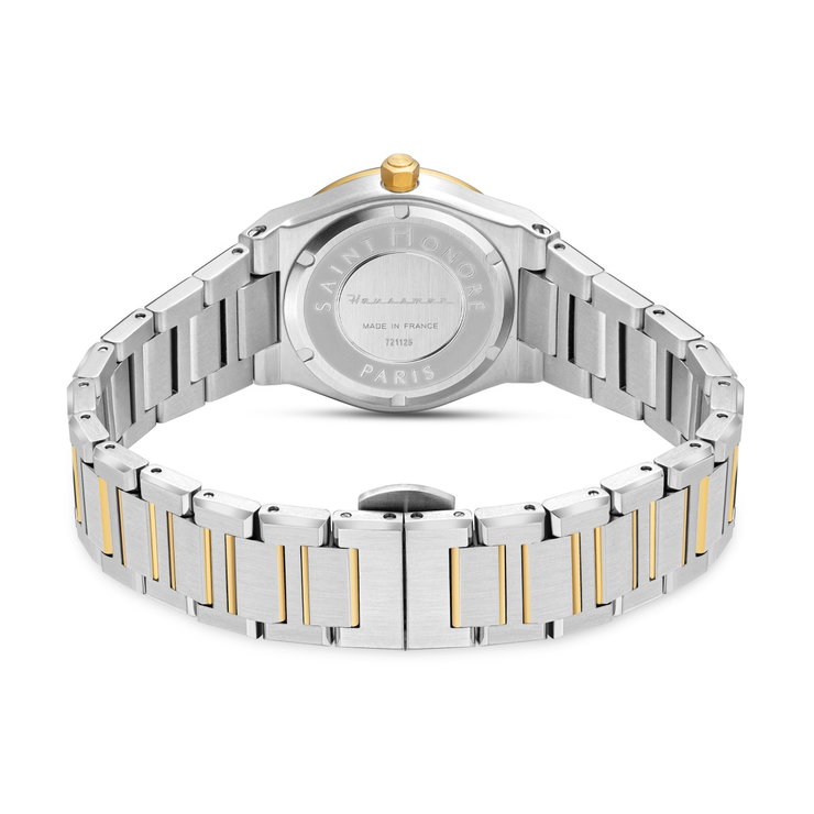 Saint Honore Ladies watch with Green Dial - Steel Gold