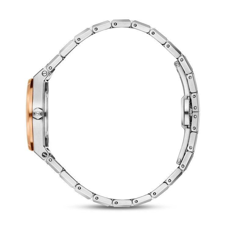 Saint Honore Women's Watch - Two-Tone with Pink Dial