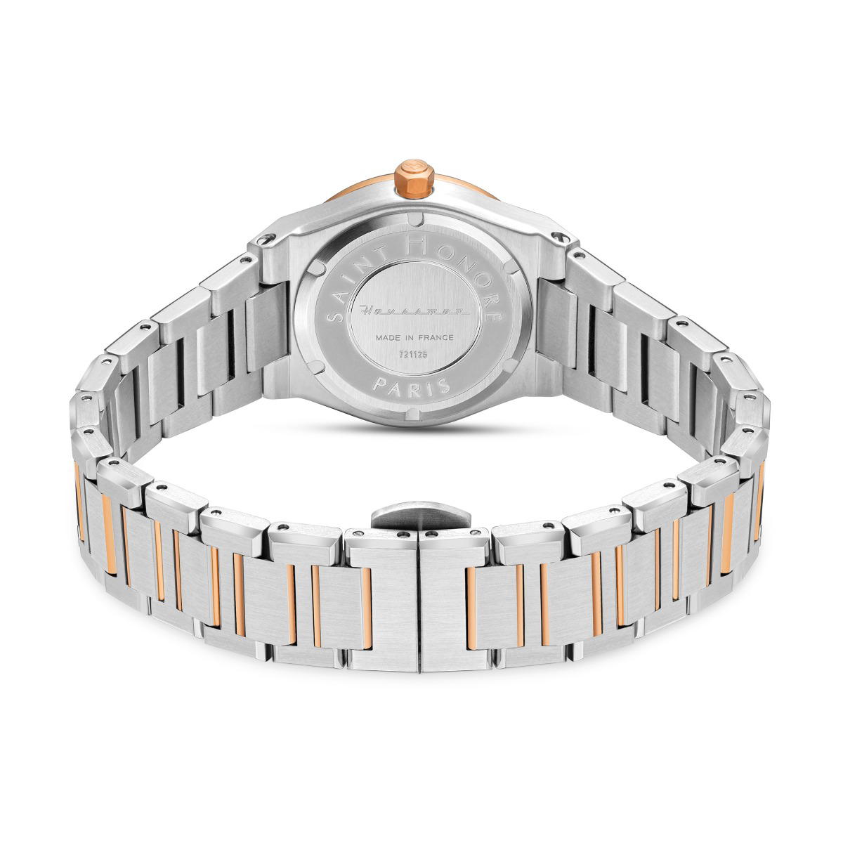 Saint Honore Women's Watch - Two-Tone with Pink Dial