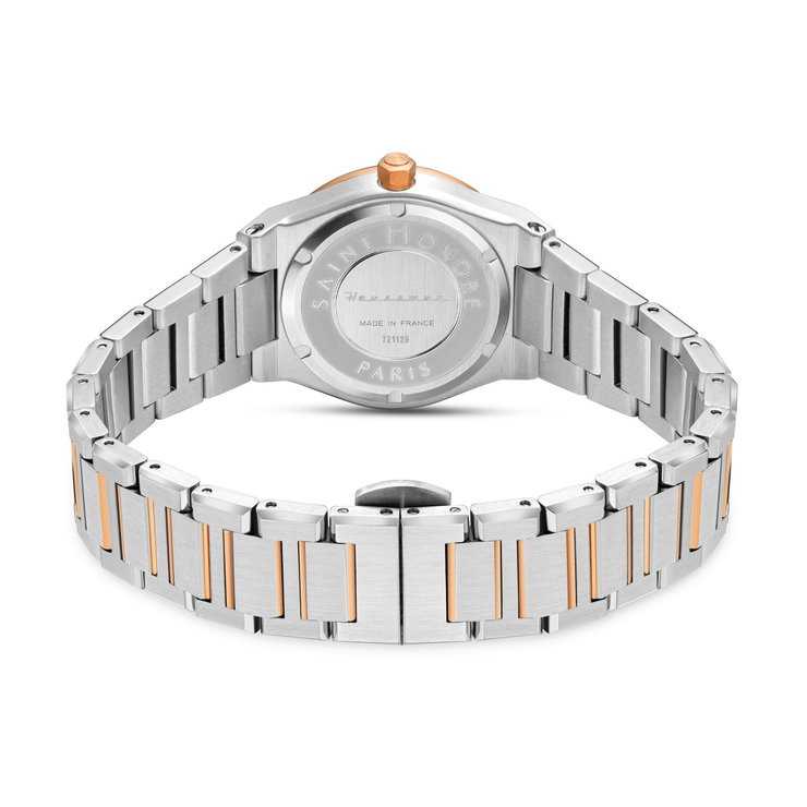 Saint Honore Women's Watch - Two-Tone with Pink Dial