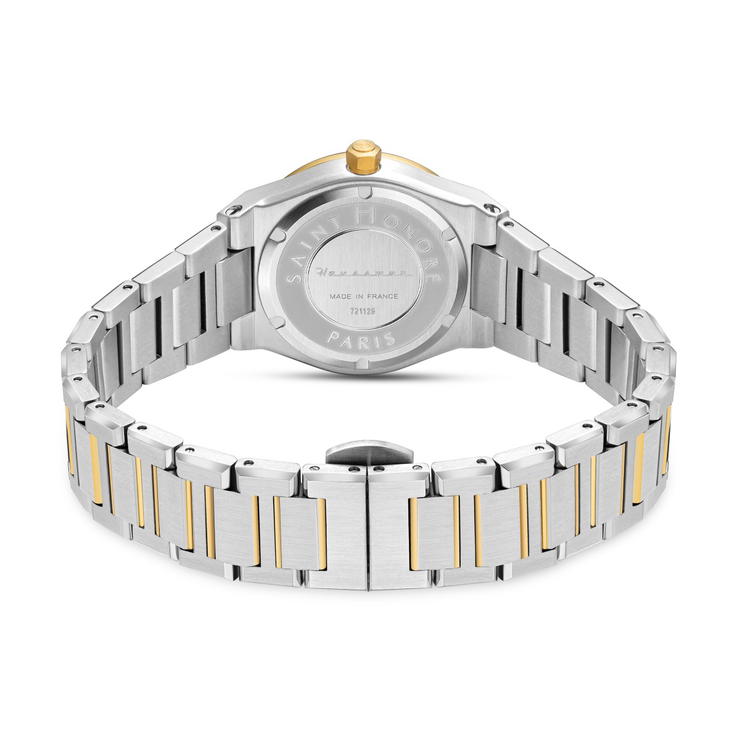 Saint Honore watch for women steel Gold with Crystal