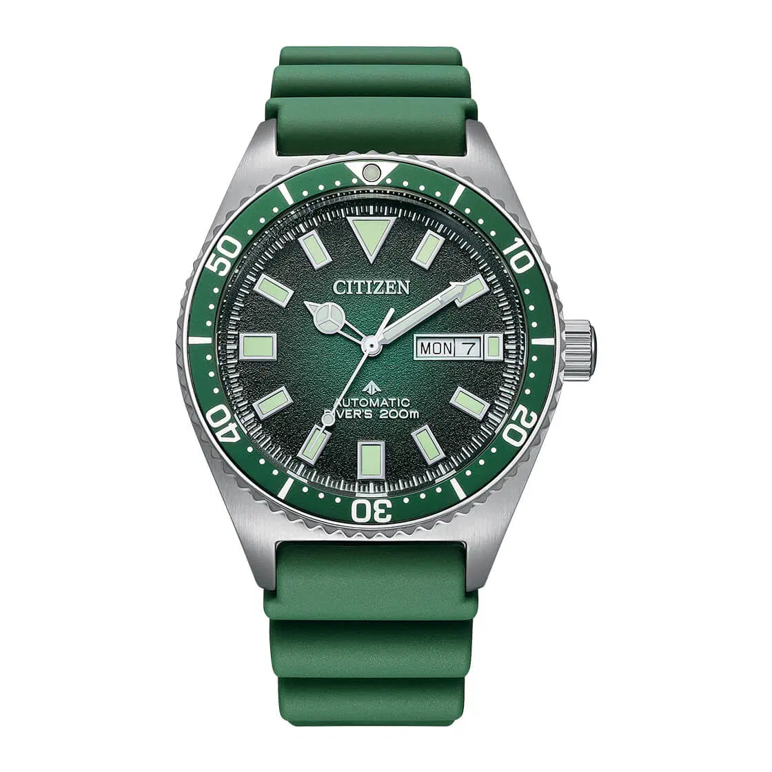 Citizen Automatic Diver Men’s Watch Green Dial