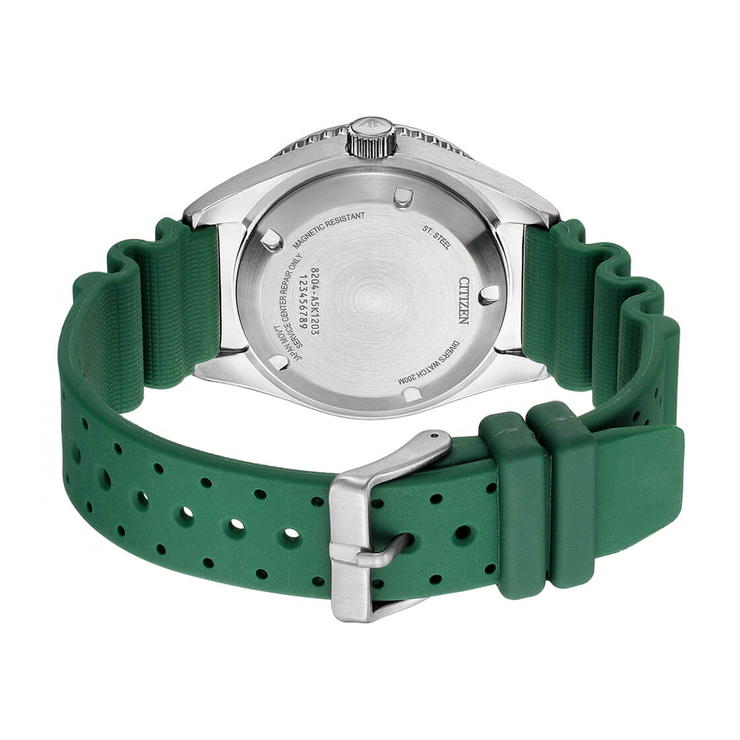 Citizen Automatic Diver Men’s Watch Green Dial 