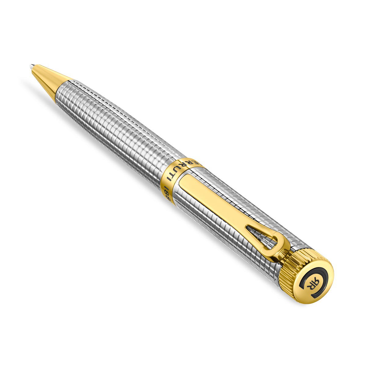 Cerruti 1881 ZENO Ballpoint Pen Silver and Gold